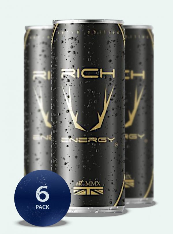Rich Energy 240ml – 6 cans